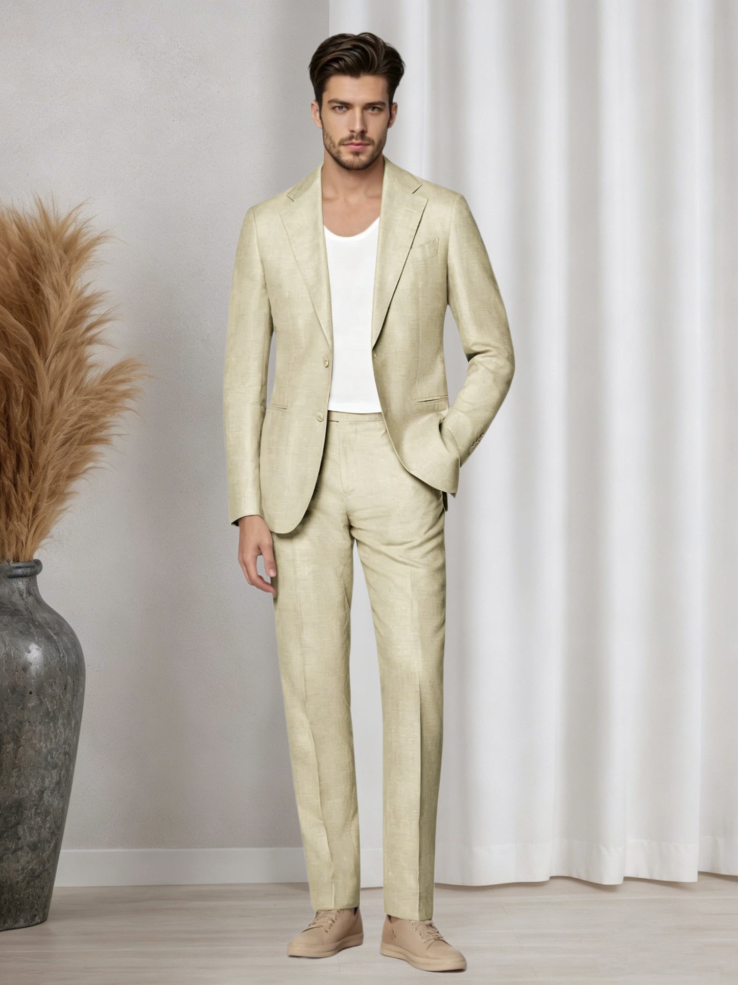 #Color_Wheat Beige