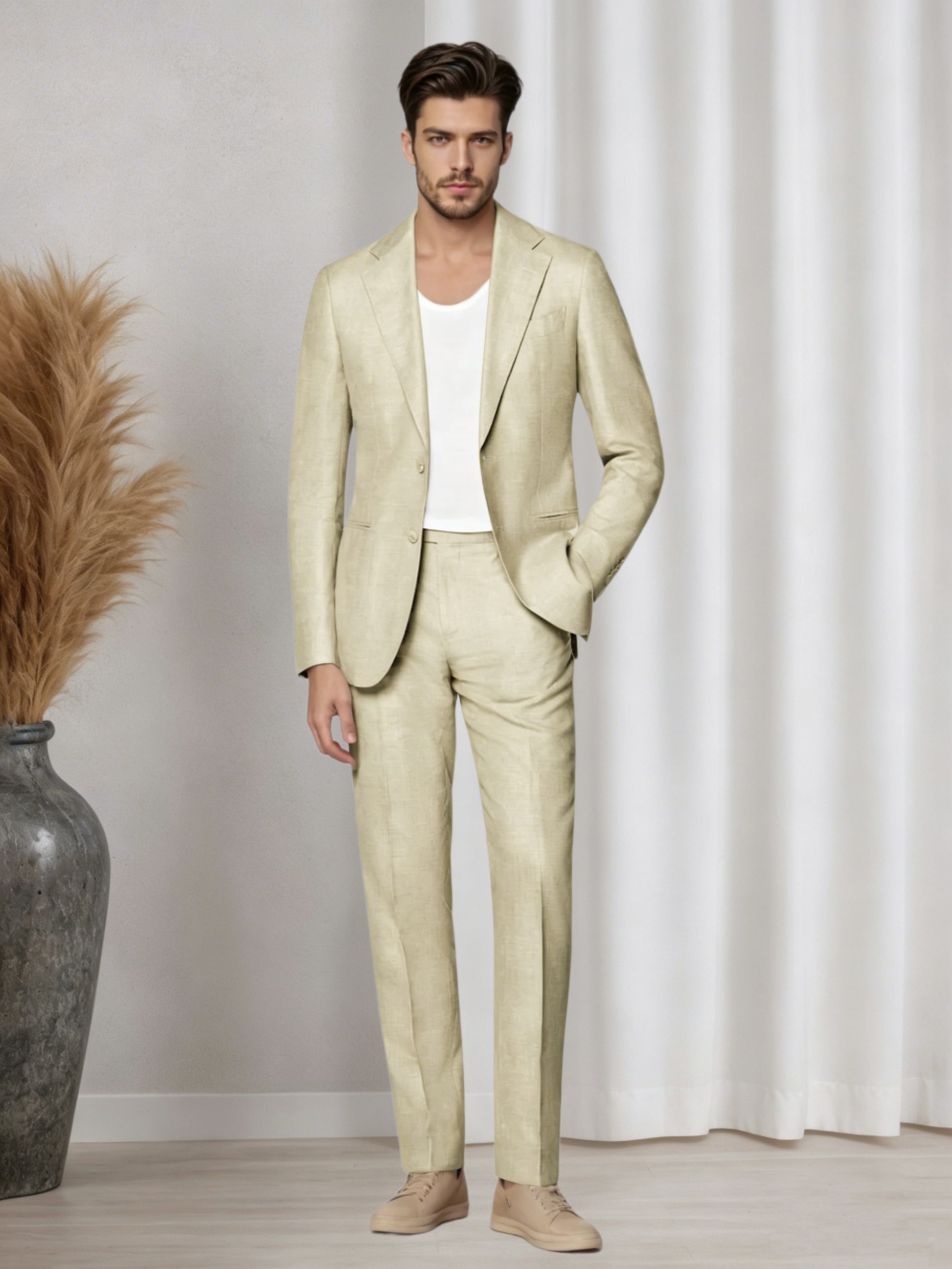 #Color_Wheat Beige