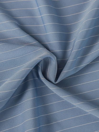 Polished Pinstripe Men's Notch Lapel 3 Pieces Formal Suits For Special Occasions
